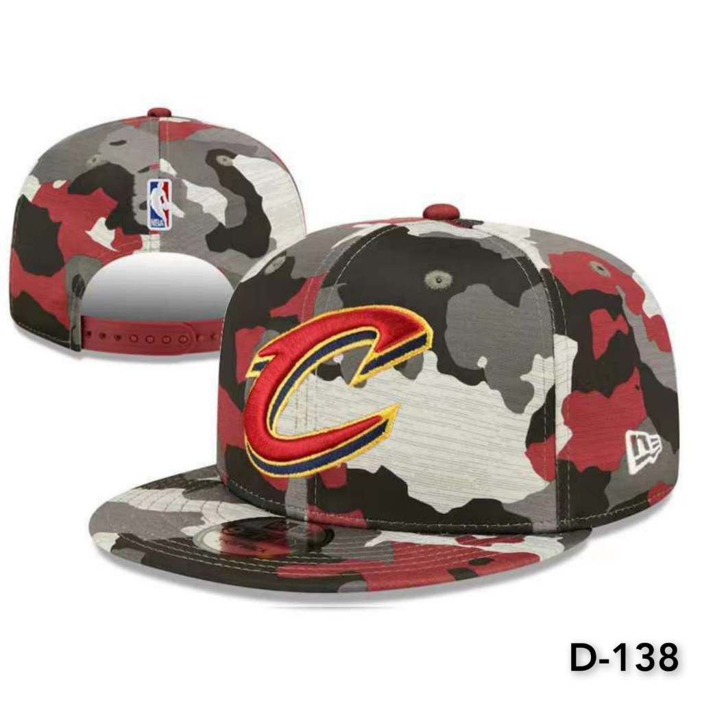 D-138 Topi Snapback NBA Cavaliers Camo