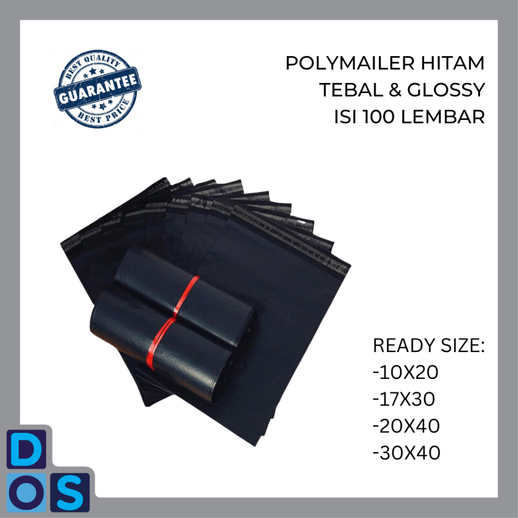 

Plastik Polymailer PE Plastik Packing Olshop Plastik Kemasan 100 Lbr