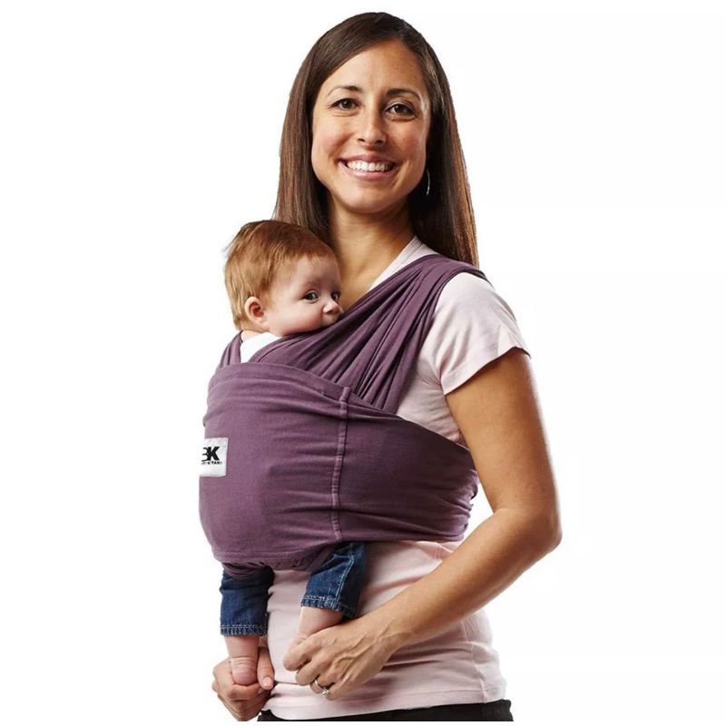 Baby K'tan Baby Carrier Original Eggplant / Ungu Size L (second/preloved)