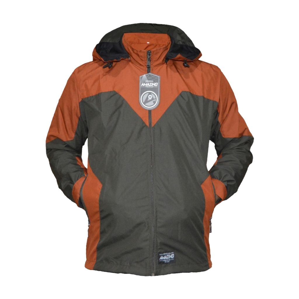 Justrue Jaket Gunung Pria Jacket Windbreaker Waterproof