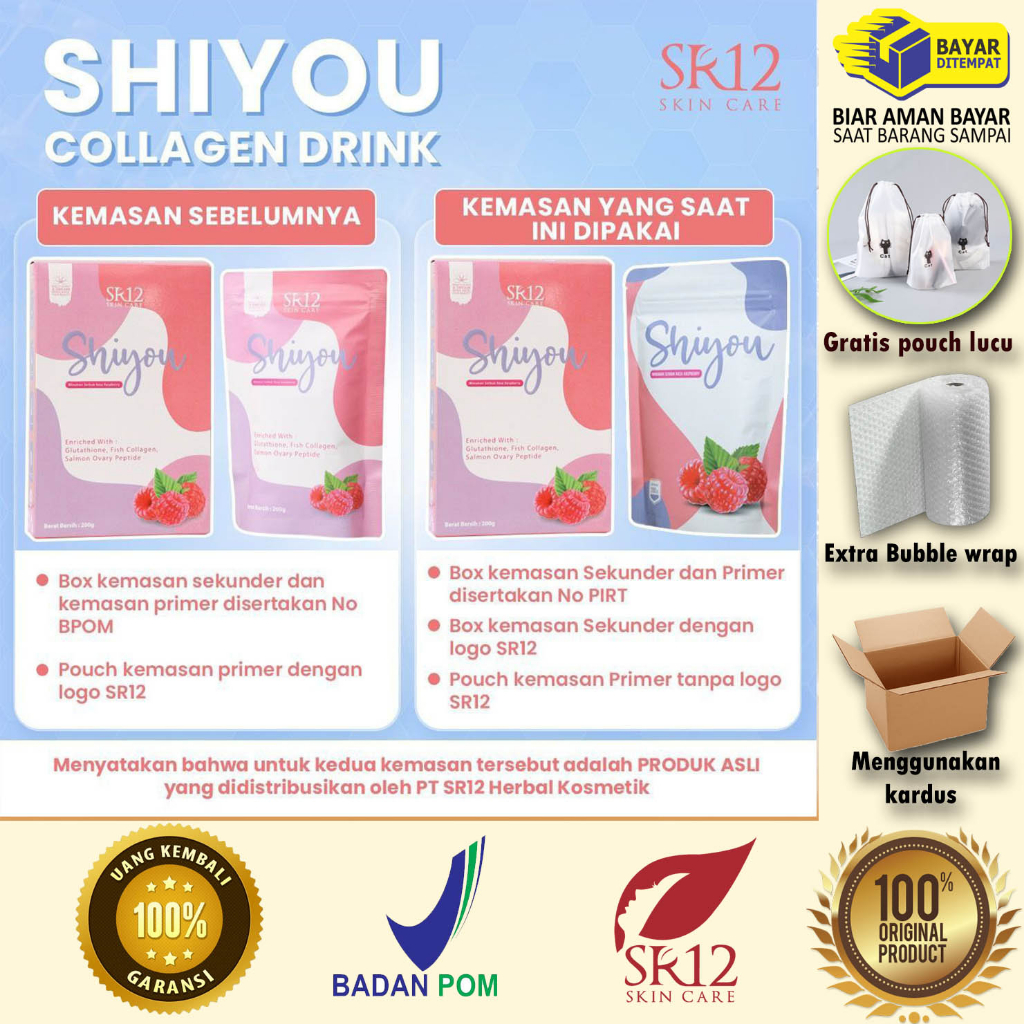 

shiyou collagen drink minuman kolagen SR12