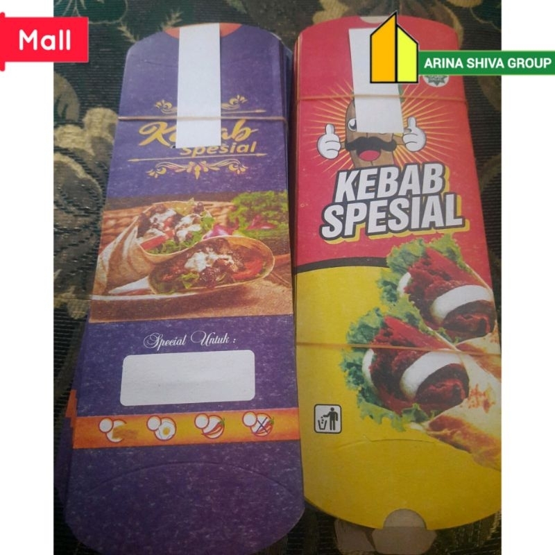 

100 LEMBAR KERTAS KEBAB TARIKAN UKURAN 25 × 9,5 CM HIGH QUALITY PAPER CRAFT TEBAL PRODUK TERBARU | KOTAK KEBAB KEKINIAN | DUS KEBAB VIRAL TIKTOK | KEMASAN KEBAB KEKINIAN | BOX KEBAB VIRAL | ARINA SHIVA GROUP 5989