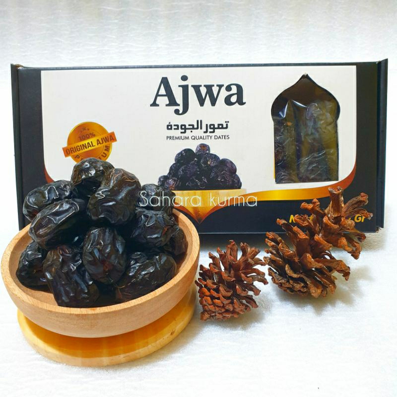 

Kurma AJWA Madinah kemasan 500gr (exp-2024)