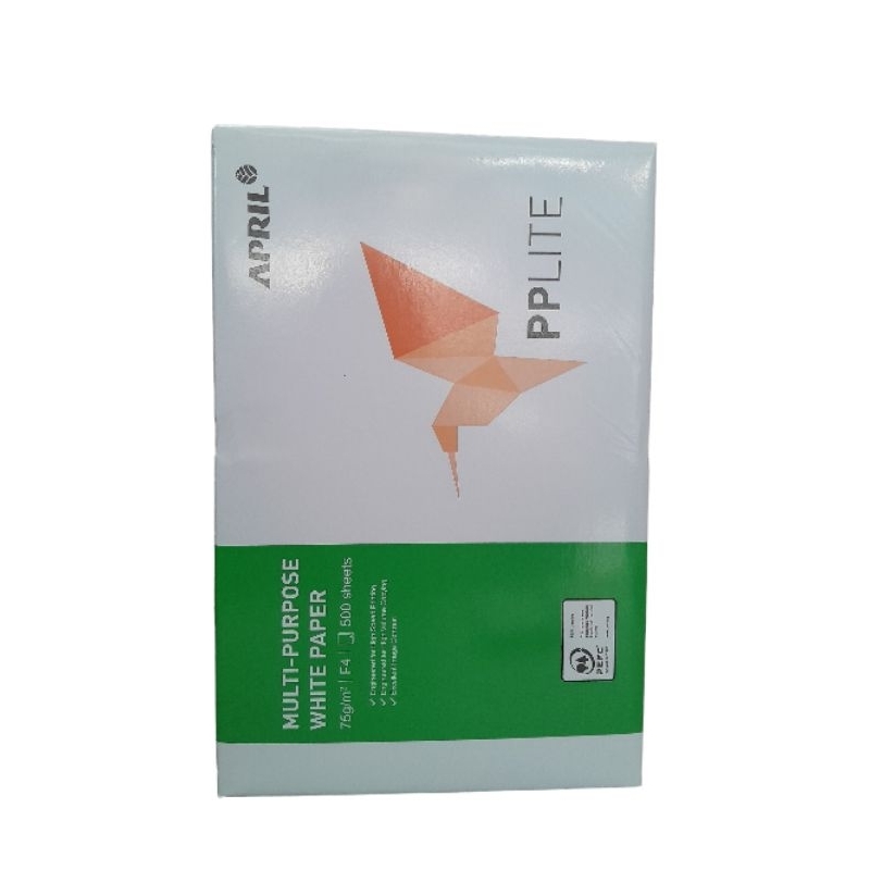 

Multipurpose paper / Kertas Multi Fungsi / HVS F4 PP LITE 75gr (1 rim)