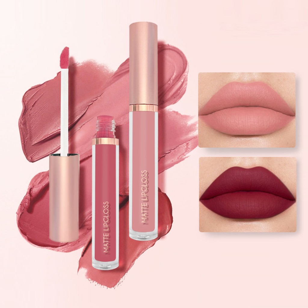 Amy's Diary Lip Cream Matte Colour Lips Nude and Bold Series 12 Warna