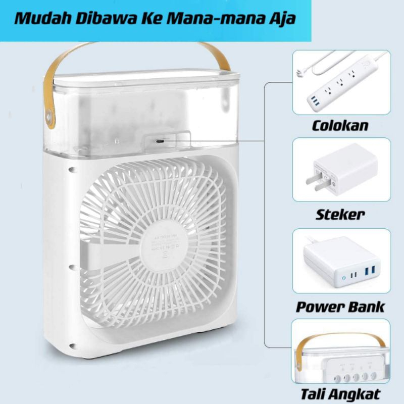 Air Cooler AC Mini Kipas Pendingin Ruangan Portable⭐ Toko13 ⭐