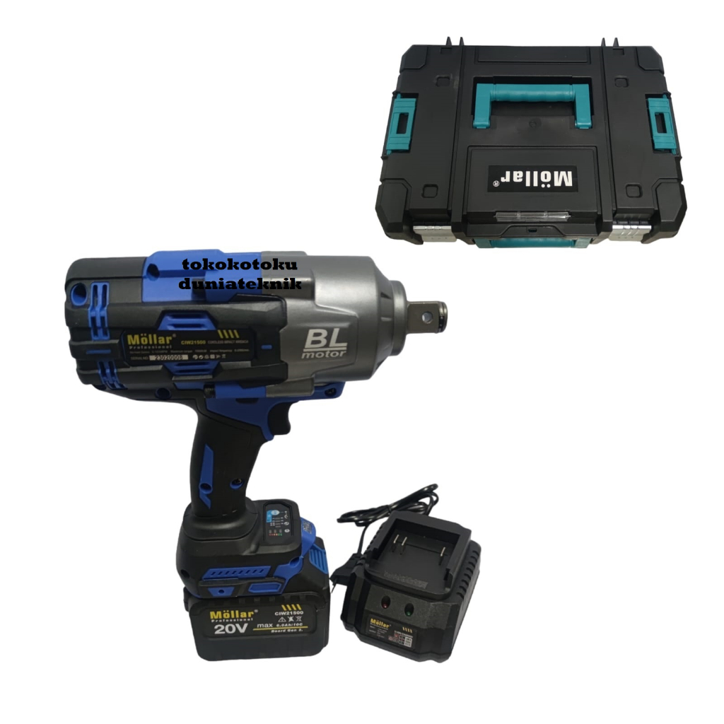 MOLLAR CIW21500 Cordless Impact Wrench Brushless 1500 Nm / CIW 21500