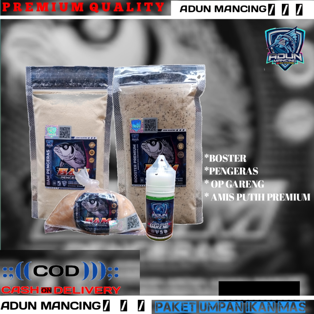 paket umpan ikan mas adun mancing paling gacor paket komplit adun mancing