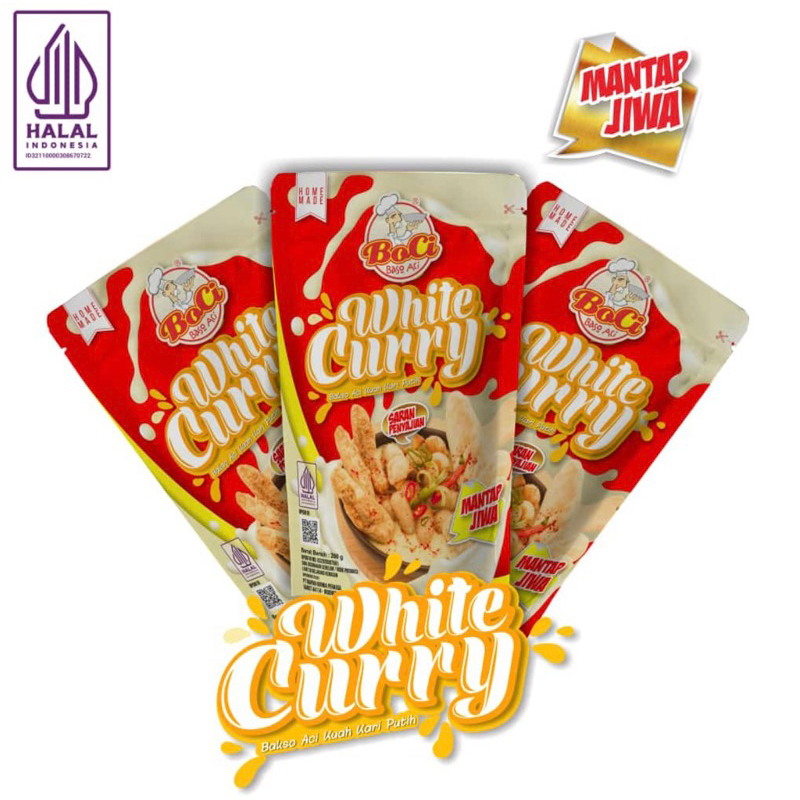 

Boci Mantap Jiwa Varian White Curry