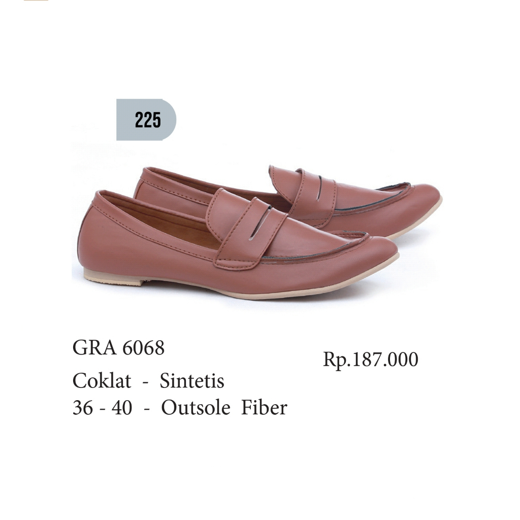 promo sepatu wanita murah,sepatu flat wanita,flat shoes murah GRA6068