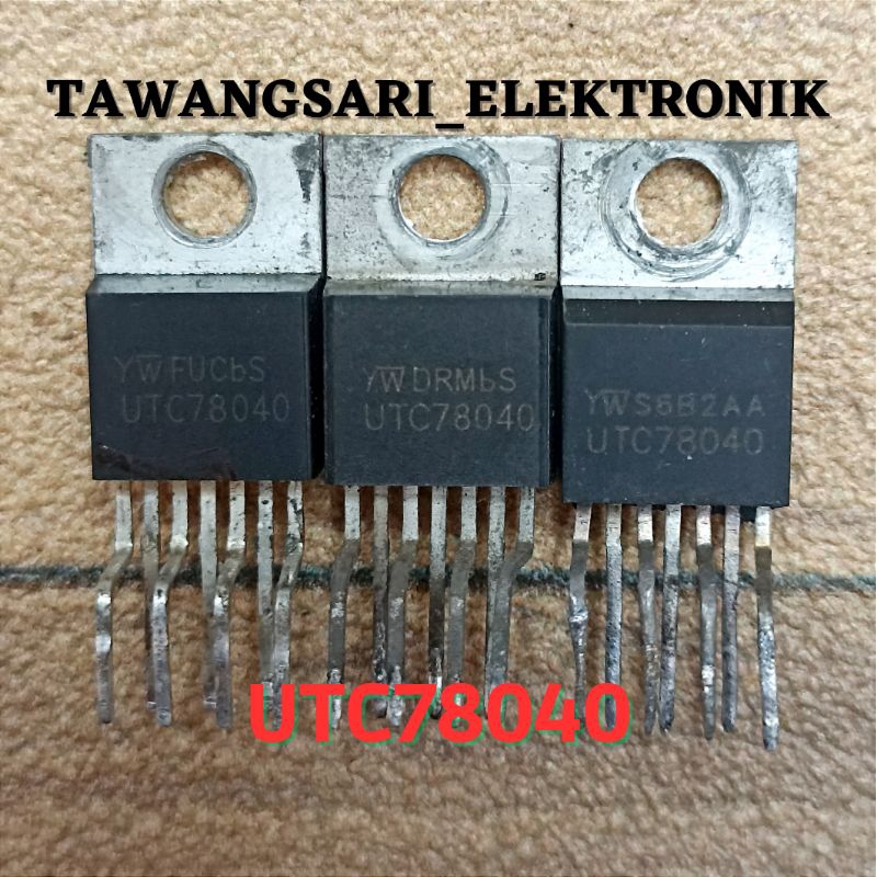 ic vertical utc78040 vertikal utc 78040 cabutan original