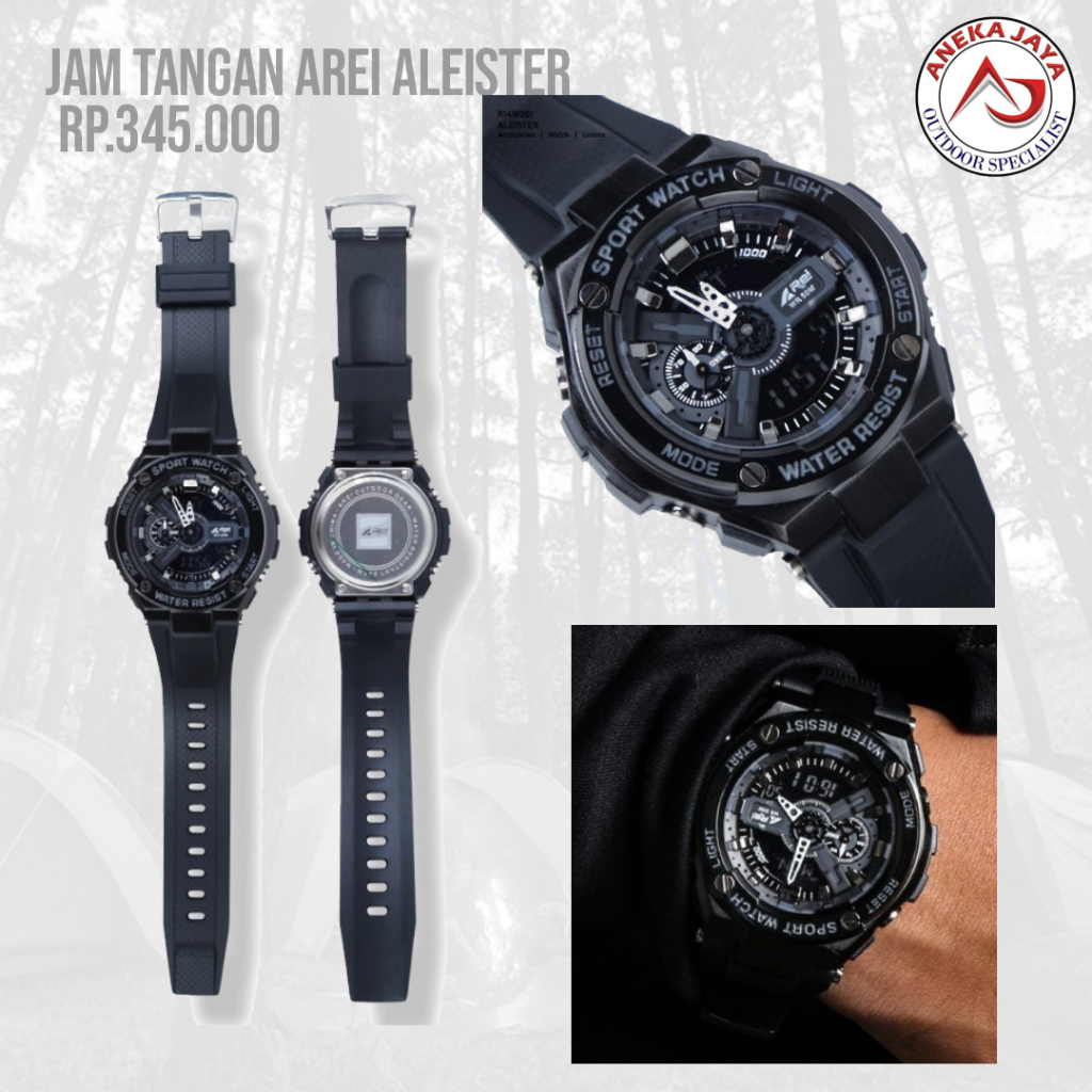 JAM TANGAN ANALOG DIGITAL AREI ALEISTER