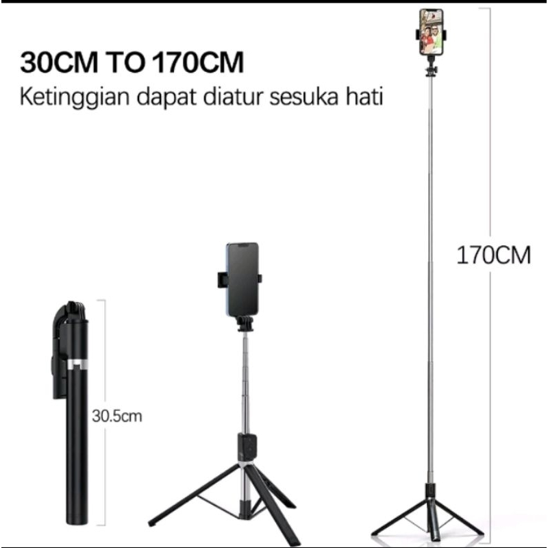 Tripod Travelling||Tripod Blouetooth||170cm Preloved