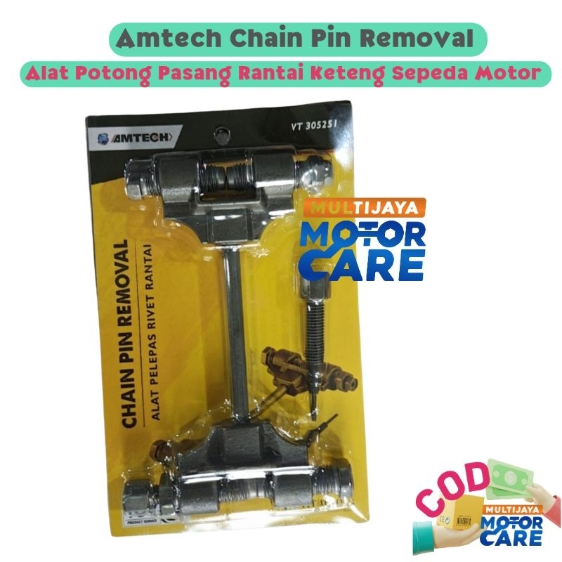 Amtech Alat Potong Pemotong Rantai  Keteng Sepeda Motor Chain Breaker