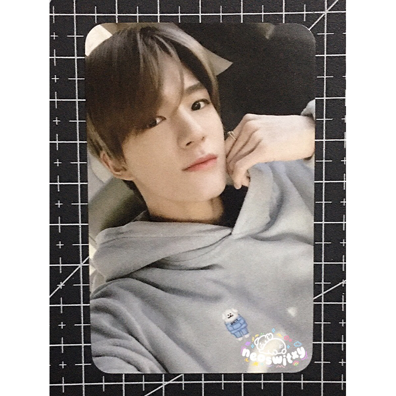 [READY] Pc jeno fcmm v2 christmas xmas hoodie abu ver 2 nct dream wts official photocard grey