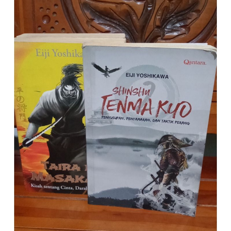 NOVEL TERJEMAHAN EIJI YOSHIKAWA - TAIRA NO MASAKADO / SHINSHU TENMA KUO