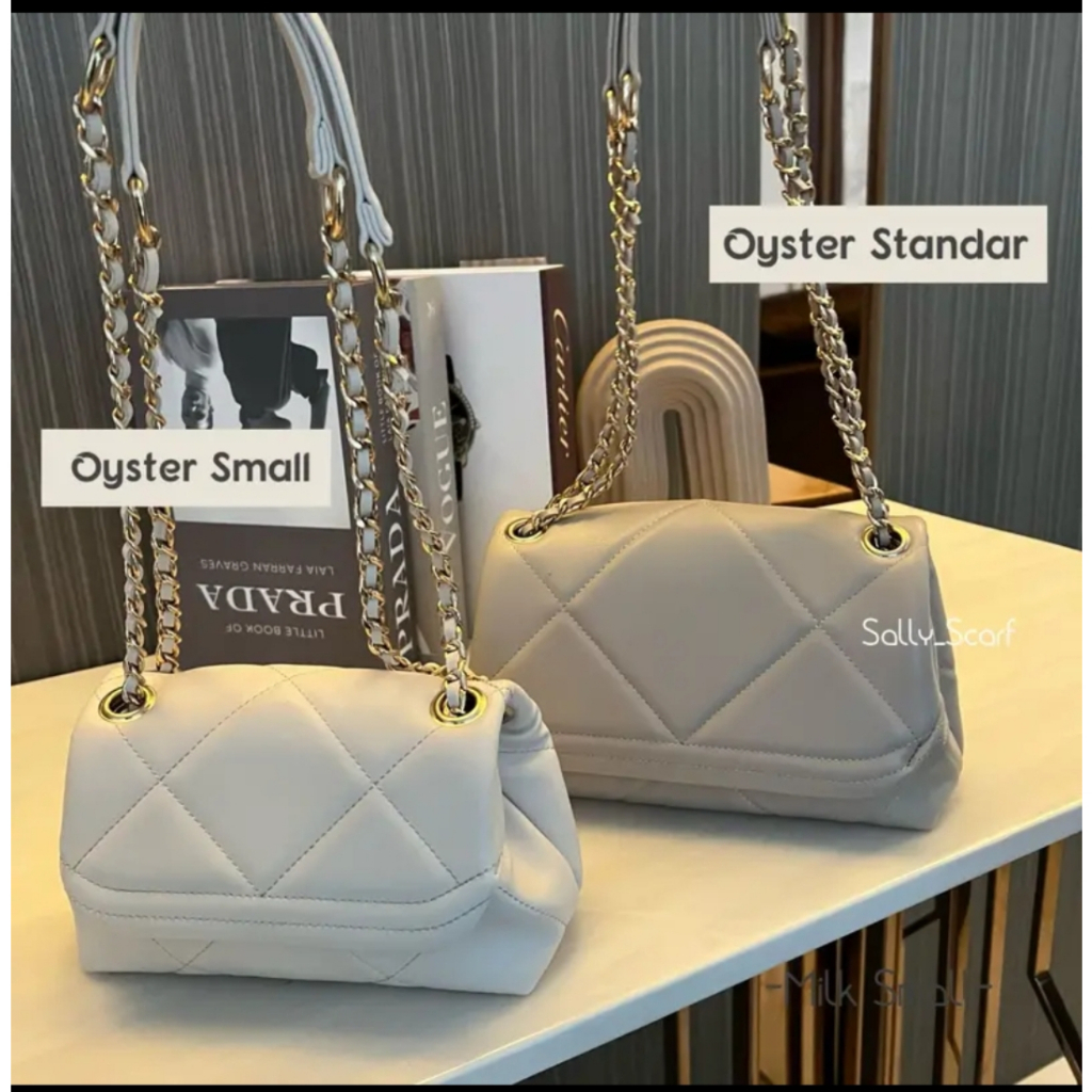 OSTRA MEDIUM TAS SELEMPANG BAHU WANITA KOREAN STYLE TWEEDLE