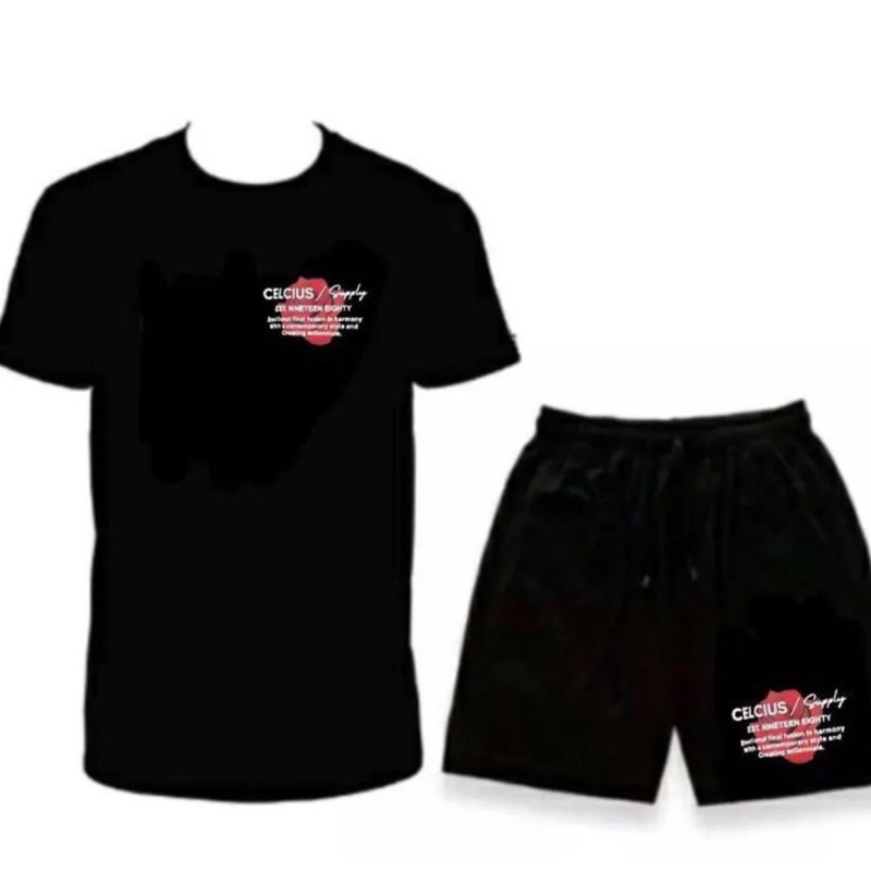 Kaos celana celcius satuset premium original