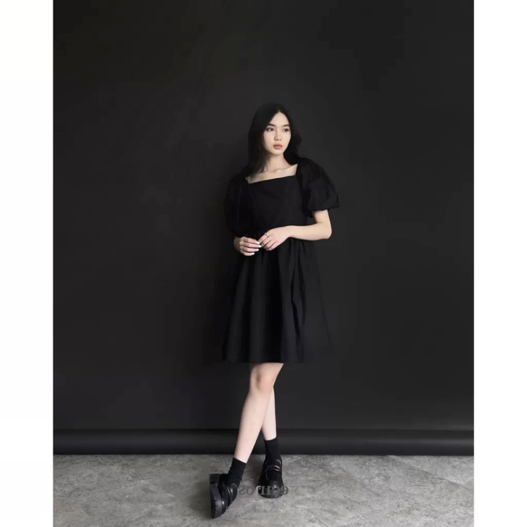 DRESS BEATRICE KOREAN MINI DRESS / DRESS SABRINA / KOREAN DRESS