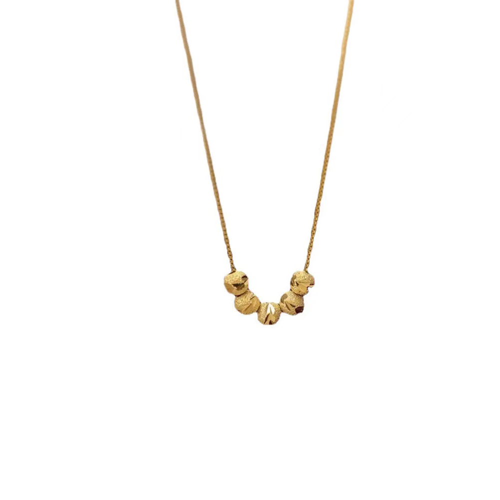 ✨✅COD Kalung Korea Wanita Titanium Anti Karat Rantai Klavikula Stainless Steel Hari Terbaik Aksesoris Fashion Kalung D823