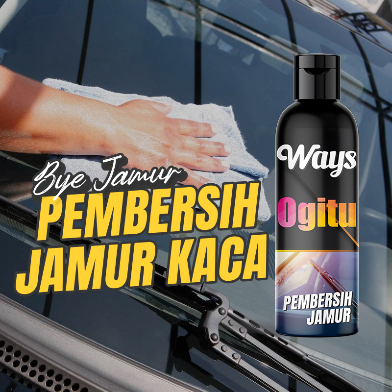 [A024] Obat Pembersih Anti Jamur Kaca Mobil Cairan Penghilang Kerak Car Logo Emblem Serbaguna Ways