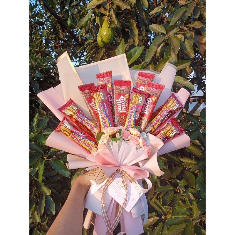 

BUKET SNACK PREMIUM/BUKET WISUDA/BUKET SNACK/FREE KARTU UCAPAN/FREE KARDUS PACKING