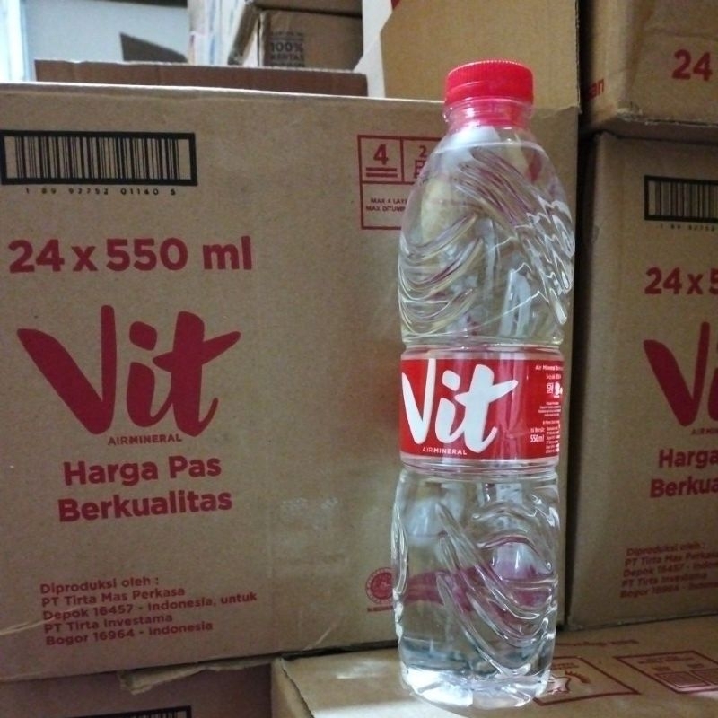 

vit 550mil isi 24botol /330mil isi 24botol / gelas isi48