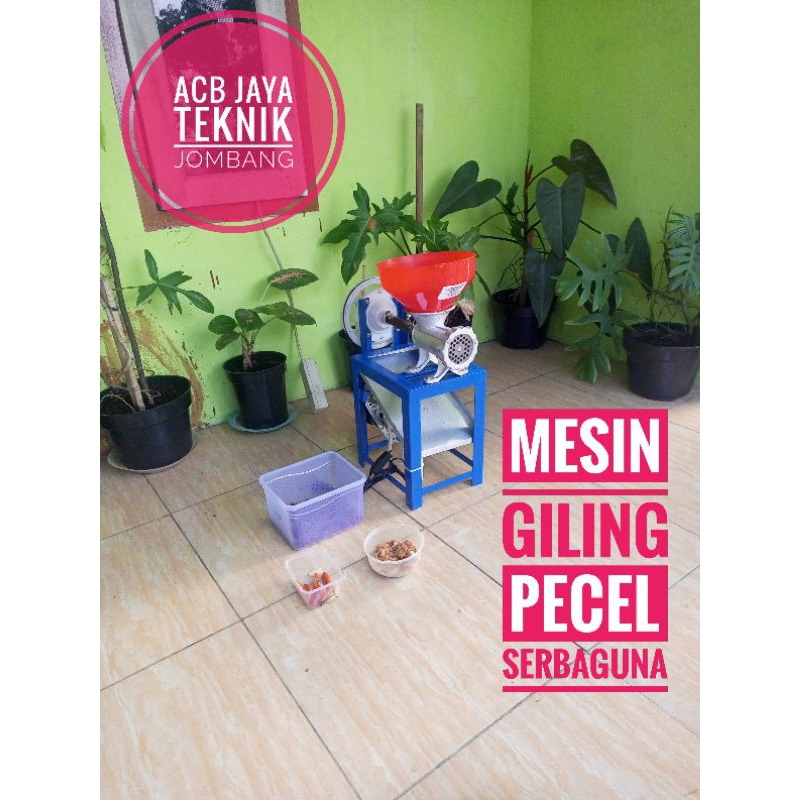 Mesin Giling Bumbu Pecel Spesial