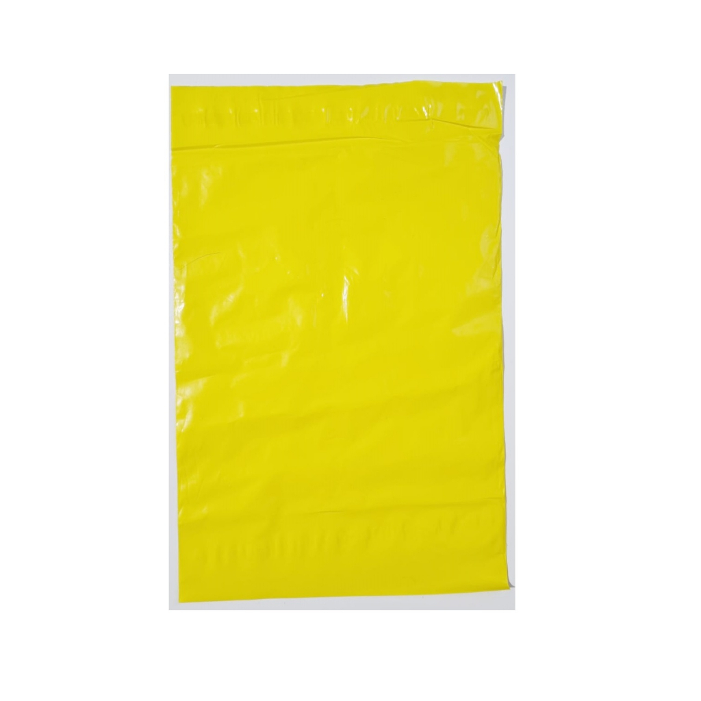 

HJK POLYMAILER 100PCS 35x50CM YELLOW GLOSSY PLASTIK POLYMAILER KUNING