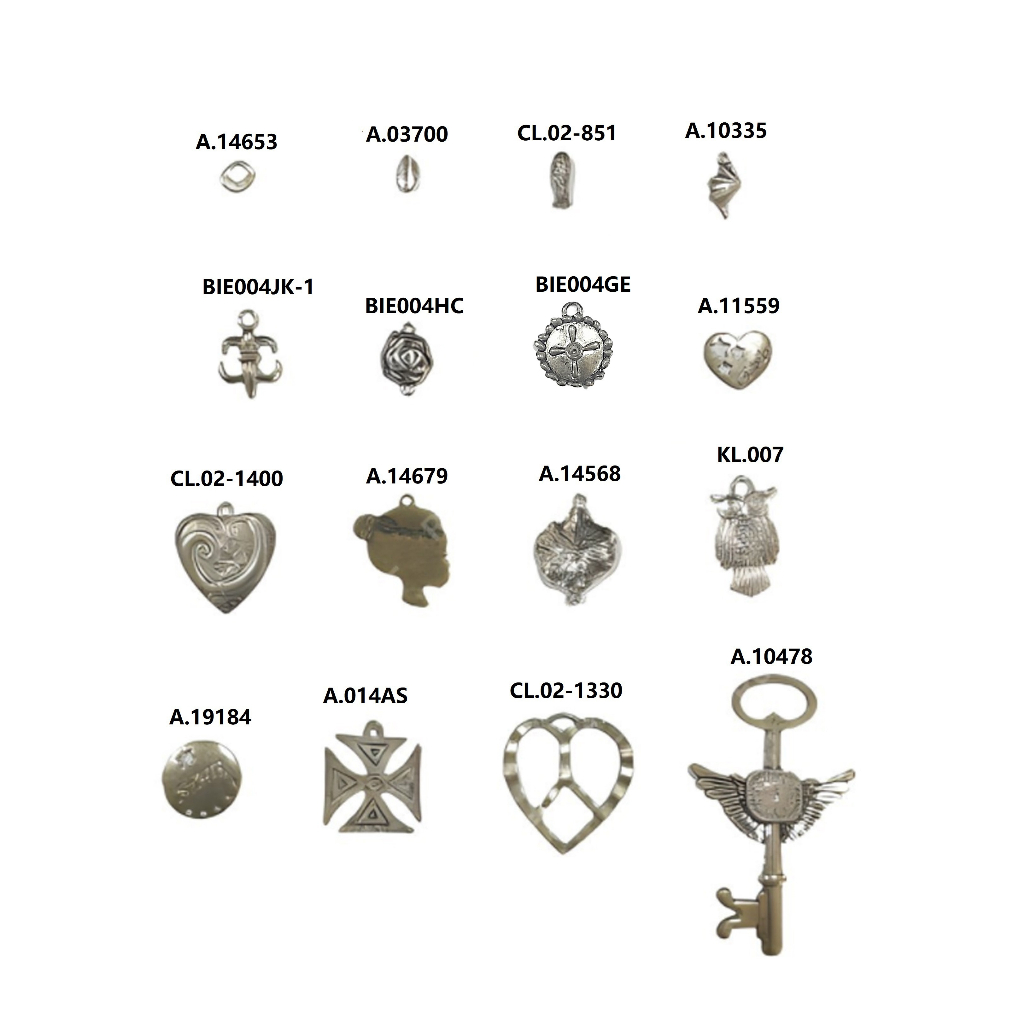 Macam Charm Liontin Type I Harga/Pc