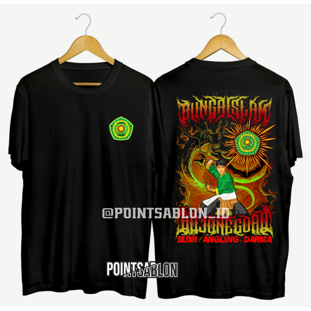 Kaos Bunga Islam Distro Baju bunga islam kaos pencak silat bunga islam terbaru kualitas premium