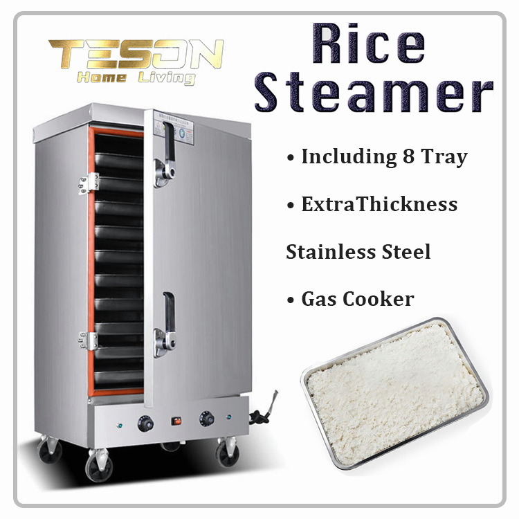 HEAVY DUTY GAS RICE STEAMER (COOKER) / MESIN PEMASAK NASI BAKPAO