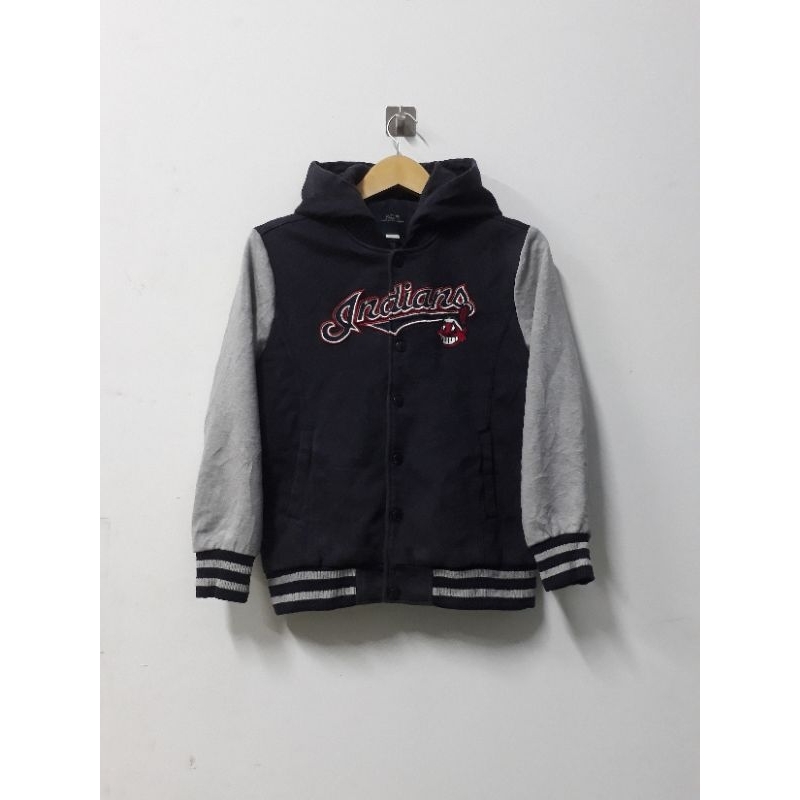 jaket varsity MLB Cleveland Indians kids
