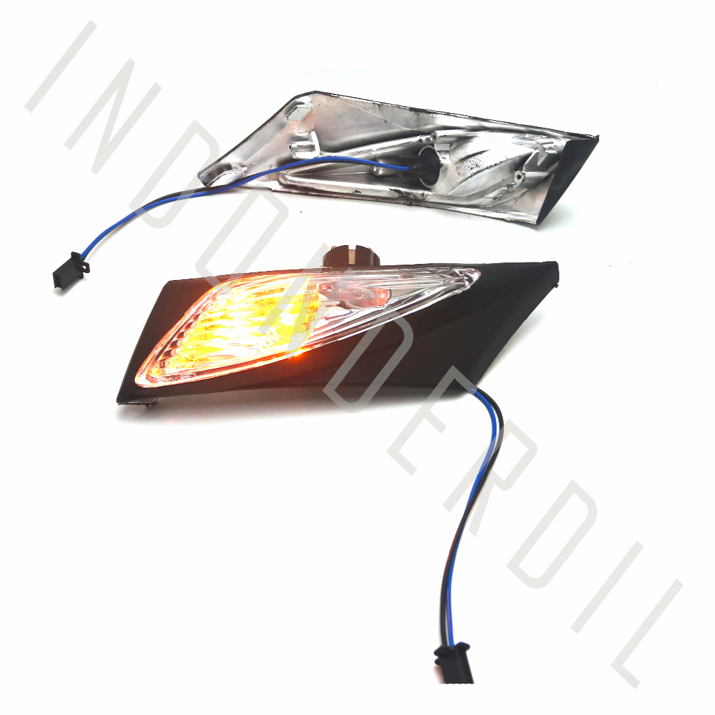 Lampu Sein Depan Assy IND Onderdil WIN Vario 110 2006-2014 Lama Old CW Sen Ritting Riting Retting Reting Sign