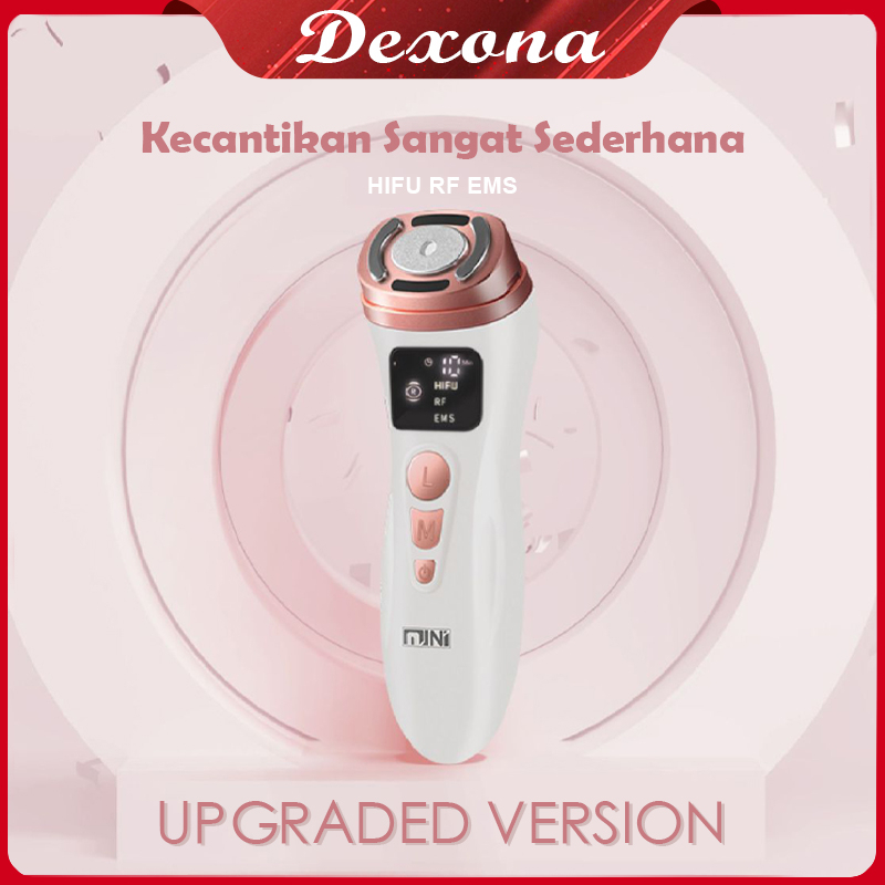 ⭐100% ORI⭐4 in 1 Mini HIFU RF EMS PULSE Penjual profesional Alat Kecantikan Multifungsi EMS Radio Frekuensi Ultrasonik Penghapusan Kerutan Wajah Lingkaran Hitam Pemutih Kencangkan Kulit Beauty Face ly