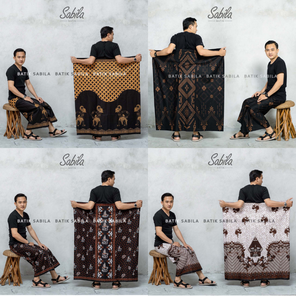 [Sarung Batik COD] Sarung Batik Dewasa Pria dan Wanita Esklusif / Sarung Batik sabila Original / Sar