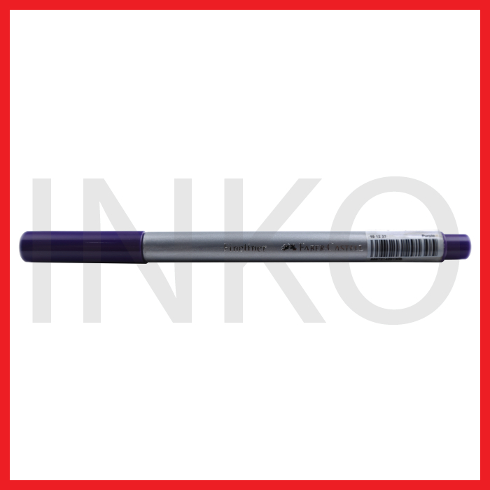 

FABER CASTELL FINELINER CLIP CAP PURPLE INK 1PCS