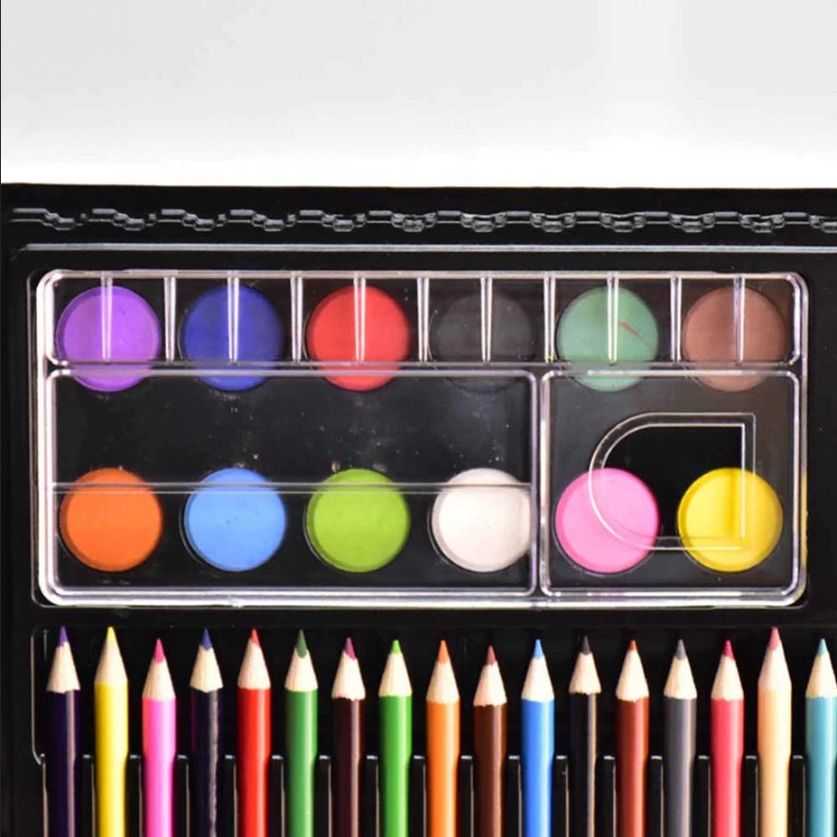 

RK SHENAR Crayon Art Set 150 PCS Peralatan Gambar Lukis Pensil Warna Alat Tulis