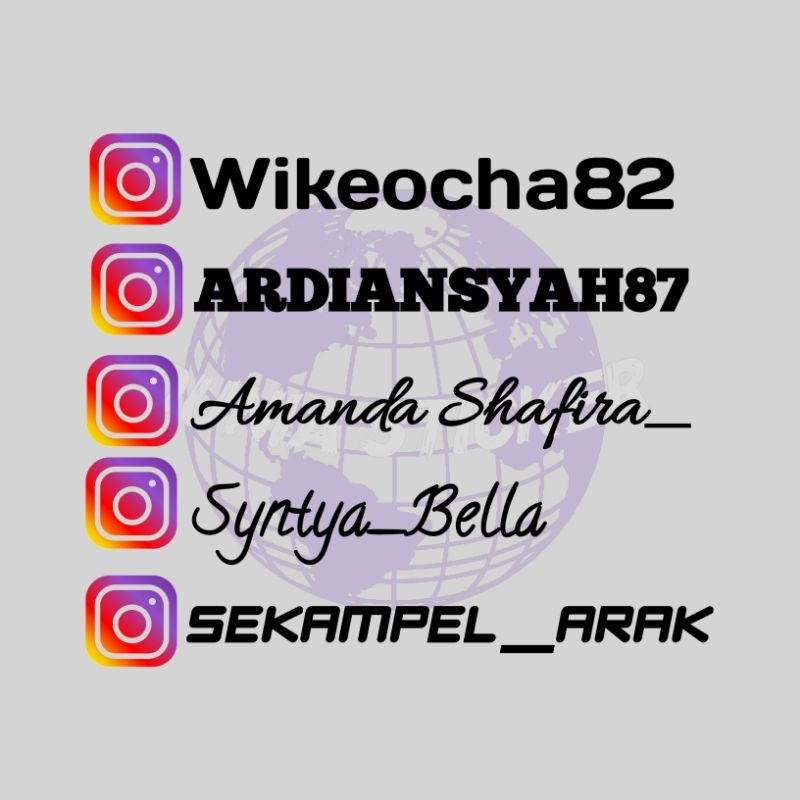 

Stiker Cutting Instagram Sticker Custom Nama Istagram Murah