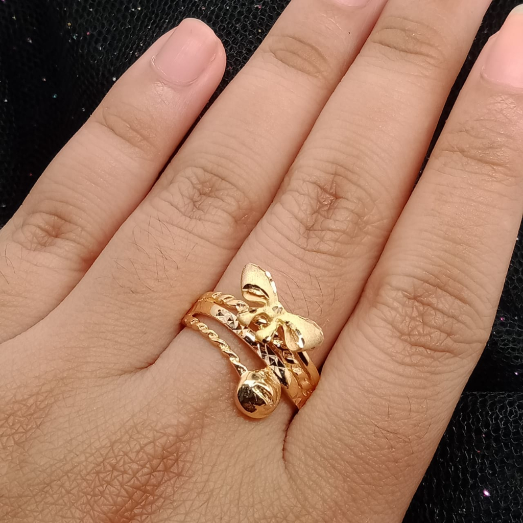 Cincin Emas 17K - 2.95 Gr Kadar 750 - 5119