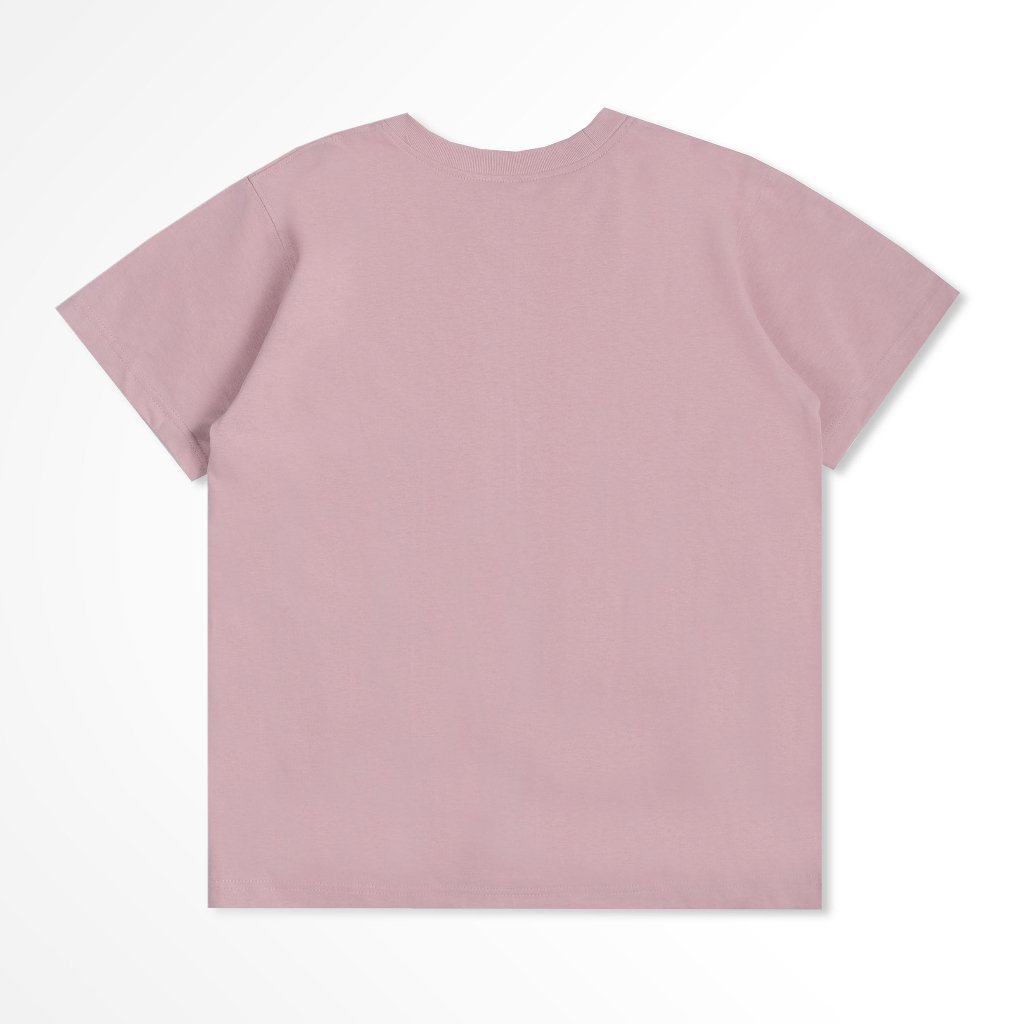 Orca Oversized Short Tees Dusty Pink