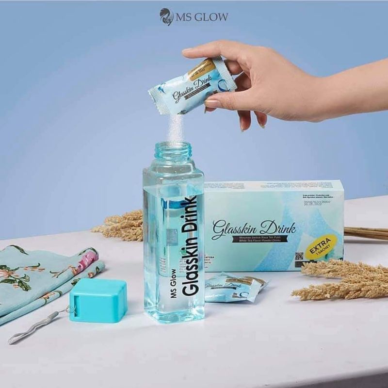 GLASSKIN DRINK MSGLOW // MSGLOW GLASSKIN DRINK