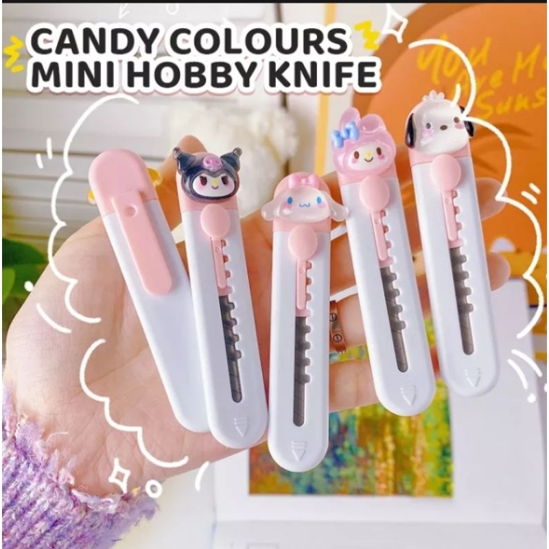 

Mini Cutter Karakter Sanrio Kuromi Melody