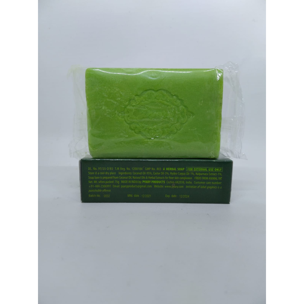 Sabun Arab PYARY Original 100% NALPAMARA HERBAL SOAP 90gr Mencerahkan Kulit