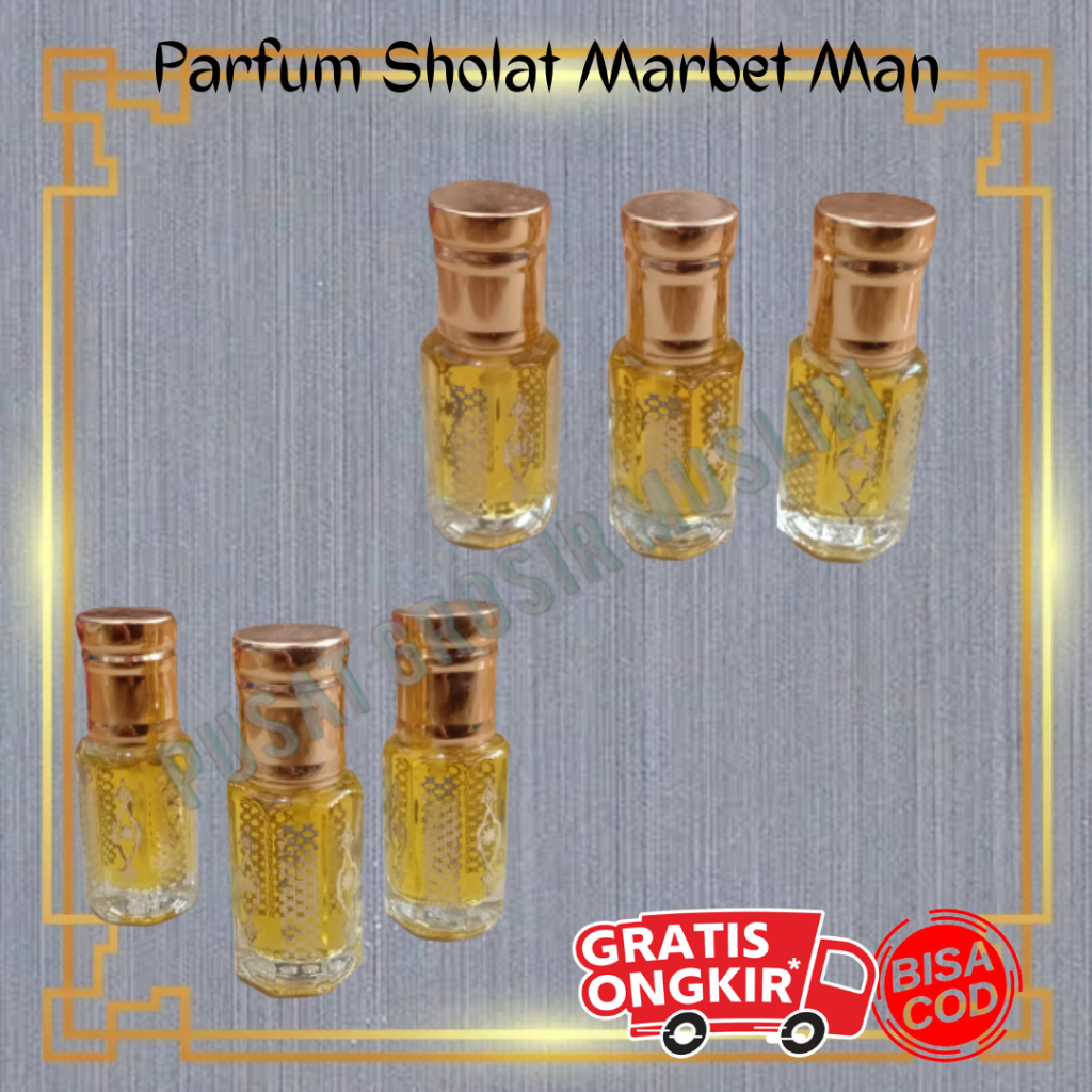 Parfum Haml Al Musk Marbet Man Parfum Sholat Misk Marbet Man 6 ML Termurah