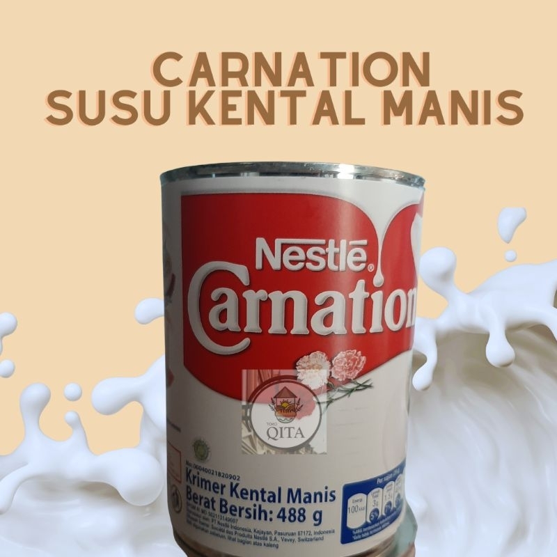 

Krimer susu kental manis carnation 488gr