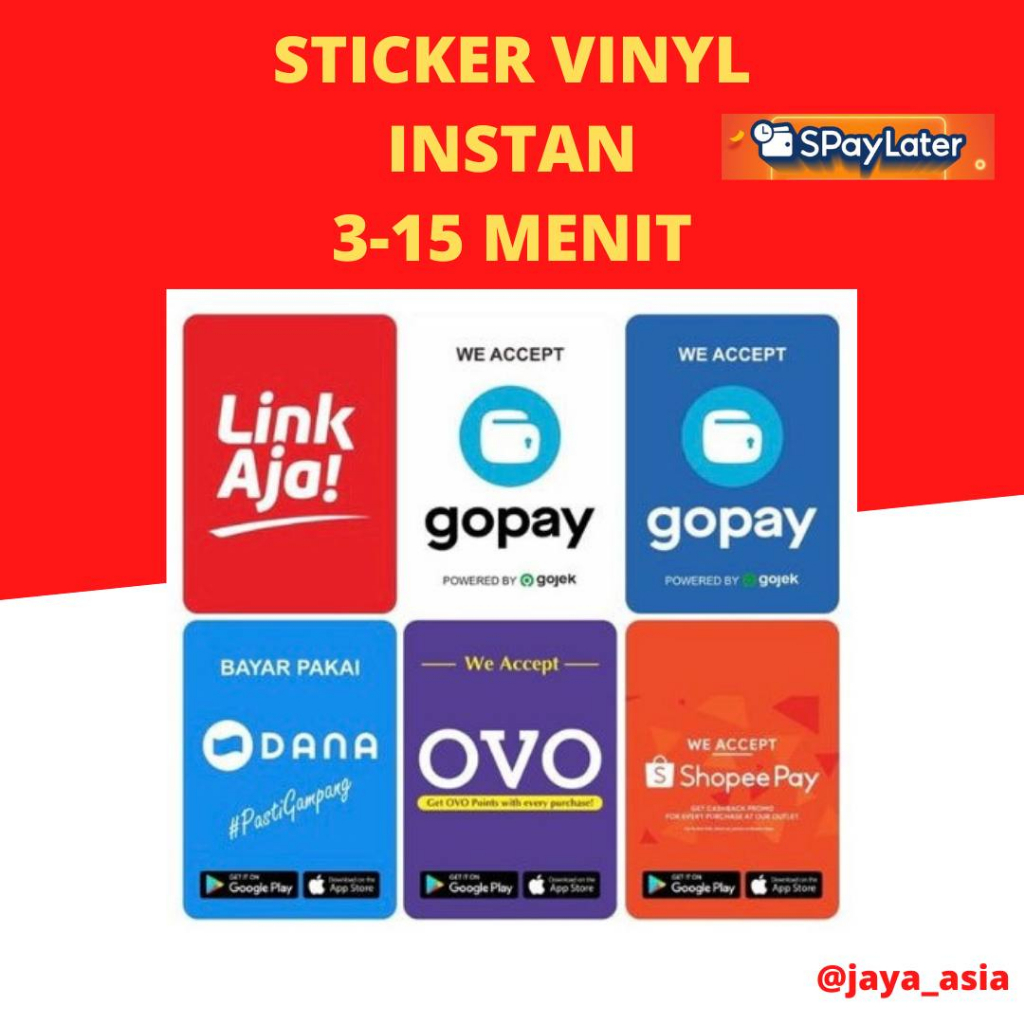 

Stiker Vinyl Gambar E Wallet
