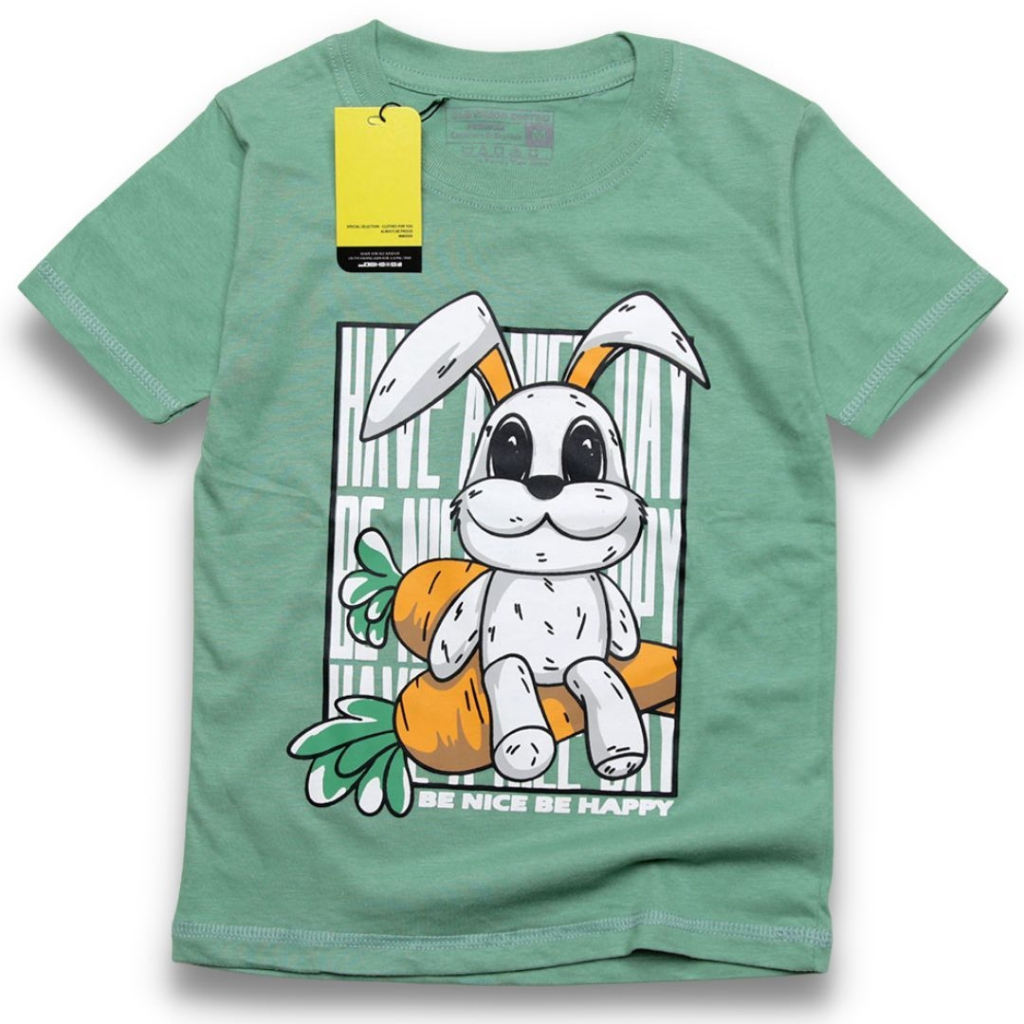 Kaos Anak Perempuan Lucu Kelinci supplier Kaos Anak Oblong Cewek Bandung RABBIT SAGE RGKIDS