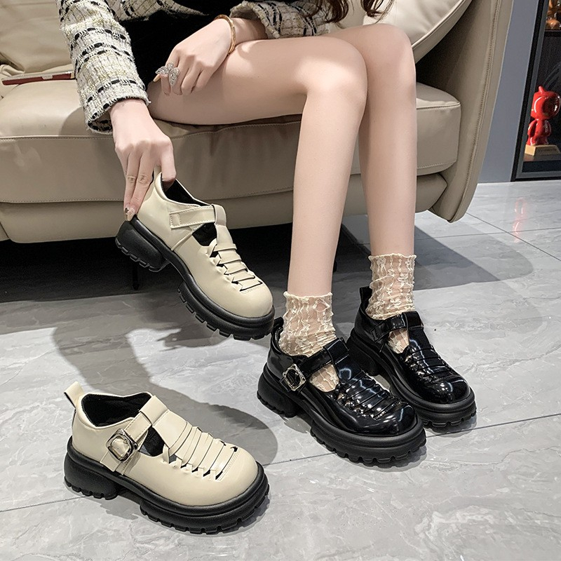 AVANCEID 1927 Sepatu Sneakers Boots Wanita Kerja Docmart Hitam Import