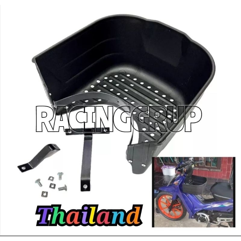 RAK BAGASI KERANJANG KRANJANG TENGAH PLASTIK SAYUR SSTWO SS TWO PNP F1ZR FIZR F1 FI ZR POSWAN  ONE VEGA 1 MALAYSIA THAILOOK